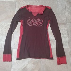 Sinful LG long sleeve reversible
